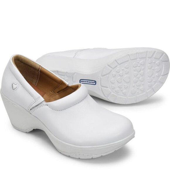 Nurse Mates 251301 white clogs - Picture 1 of 5